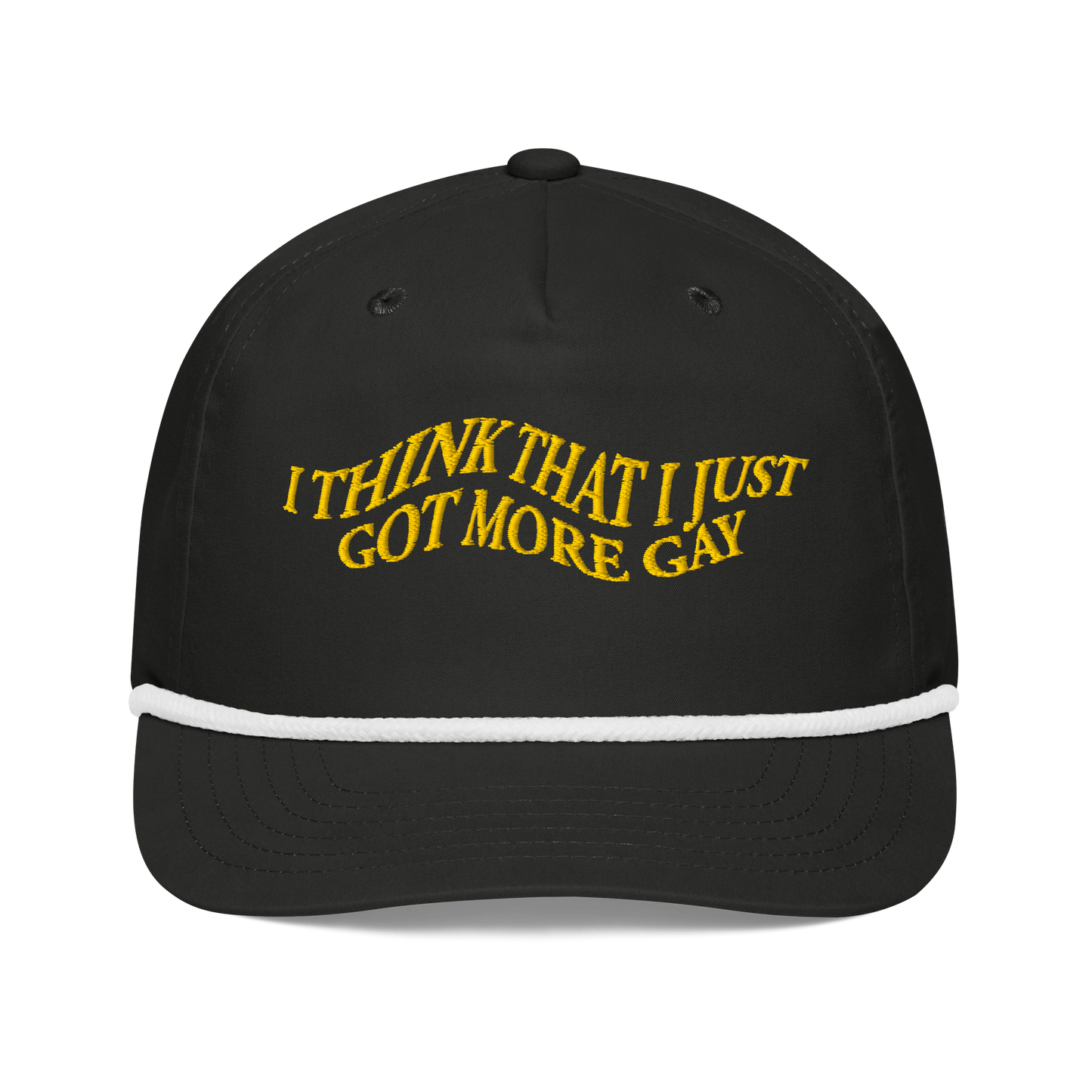 "I think that I just got more gay" Hat
